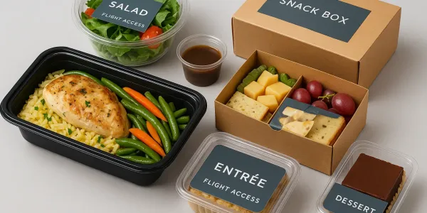 Exquisite Presentation & Packaging: Dining with Discretion